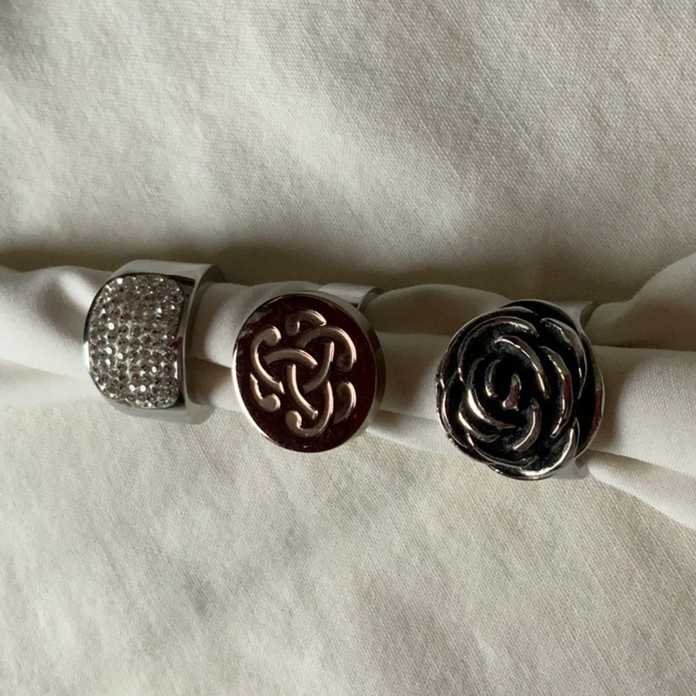 Set of 3 dinner/fashion rings